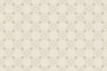 ベージュの幾何学模様の背景