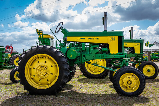 1959 John Deere Model 730 Diesel Hi Crop Tractor