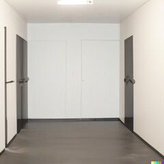 backrooms, liminal space. (generative ai)