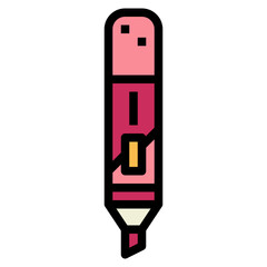 marker filled outline icon style