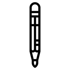 pencil line icon style