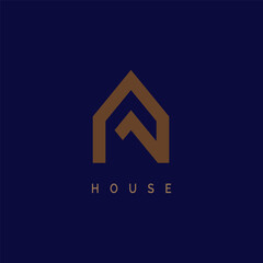 clean house logo for real estate company