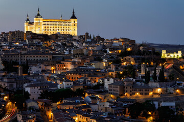 Fototapeta na wymiar The historic city of Toledo, Spain