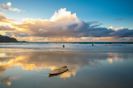  Surf Camp On Skagsanden Beach Of The Lofoten Islands 