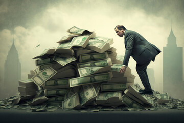 In inflation, money loses purchasing power. Generative AI.