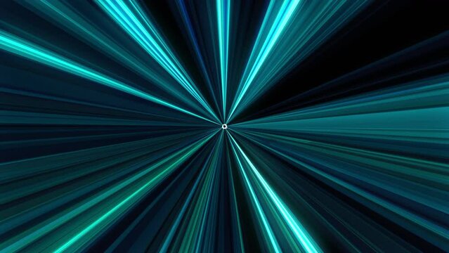 Abstract rays concept background animation