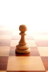 chess piece of the Pawn on the chessboard