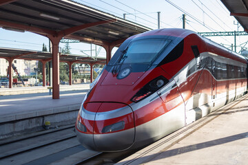 Tren en la estación