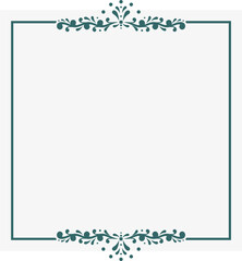 border for wedding and birthday invitations