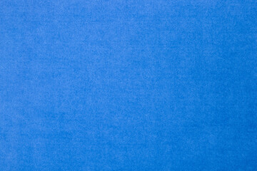 Blue paper texture background , top view , flat lay.