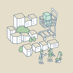 買い物と生活。日ごろのタイムスケジュール