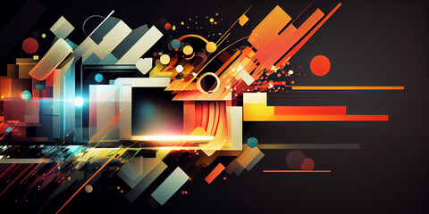 Abstract technology Background 