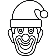 christmasjoker and clown
