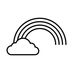 human rights rainbow and weather