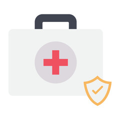 Obraz premium insurancehouse and fire