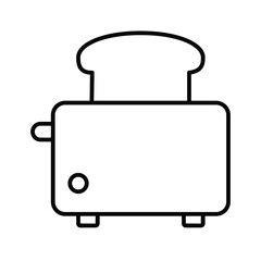 kitchen appliancesbread toaster and bread