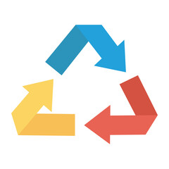 nature and ecology recycle and symbol