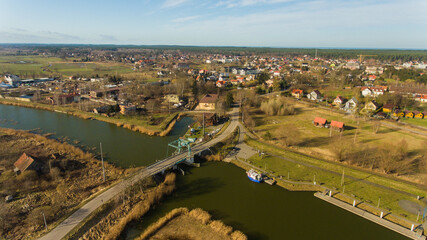 Most Czterech Pancernych Sztutowo Dron © Marcin