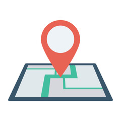 online shop pin location and map