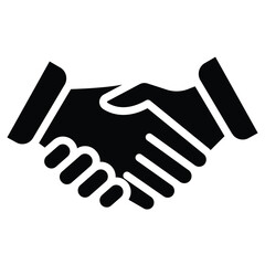 wedding hand shake and agreement