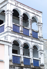 Obraz premium Old Town, Phuket, Thailand october 30, 2022. old house in the old town of Phuket