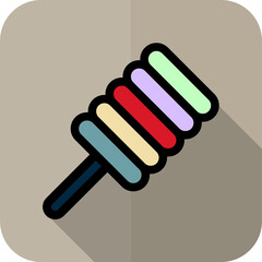 Set of sweet and bakery icons.such as ice cream,cake,smoothies,bread,Pizza