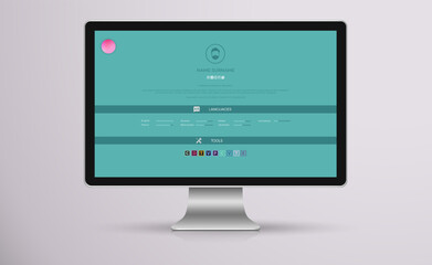 portfolio website template