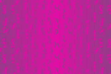 Abstract vector background with lots of scattered dollar signs	