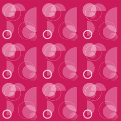 Fototapeta na wymiar Modern geometric seamless pattern. Digital drawn illustration. Can be used as textile fabric or wallpaper, cards, invitations, decorative paper