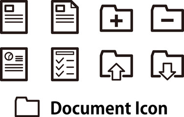 ドキュメントアイコン（白背景）