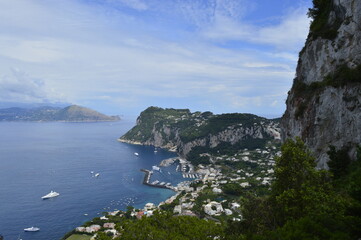 Fototapeta na wymiar Ilha de Capri