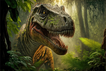 Tyrannosaurus Rex also known as T Rex - AI Generative