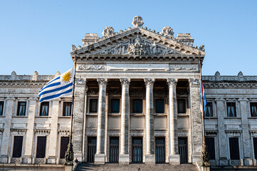 facade of the building of the city hall