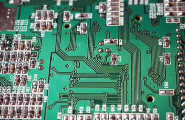 Digital data lines on electronic printed circuit board