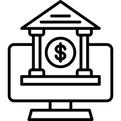 Online Banking Icon