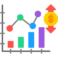 Market Fluctuation Icon