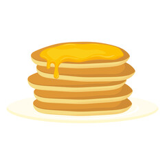 Pancake Illustration