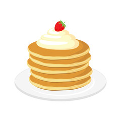 Pancake Illustration