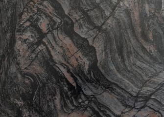 Natural pattern black marble for black and white abstract background