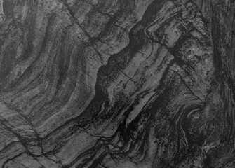 Natural pattern black marble for black and white abstract background