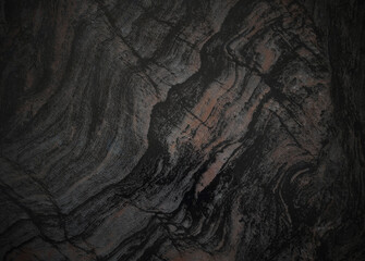 Natural pattern black marble for black and white abstract background