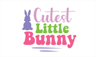 Cutest Little Bunny T-Shirt Design