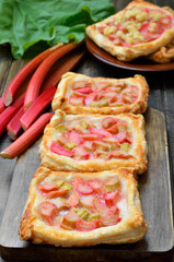 Rhubarb pie