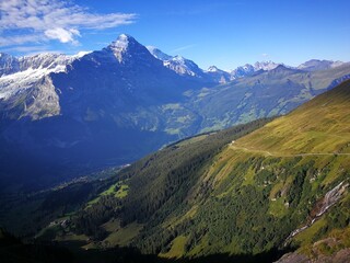 Fototapeta premium paisagem nos alpes suíços