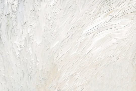 White paint texture with a pattern. Background for wallpaper and cards. Wedding look. Generative ai