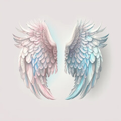 Fototapeta premium dove with wings