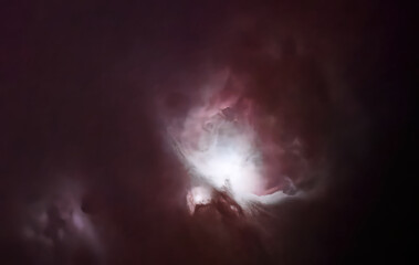 orion nebula m42 without stars wallpaper