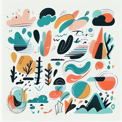 Big_pack_of_graphic_abstract_objects_in_cartoon_style