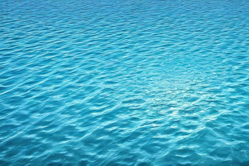 Obraz premium Blue water. AI generative.