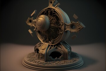 Obraz premium Antique instrument for measuring time